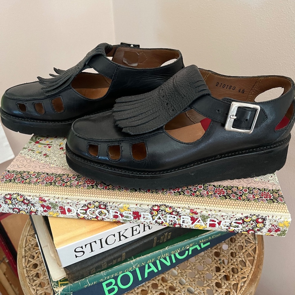 Grenson Ethel kiltie sandals